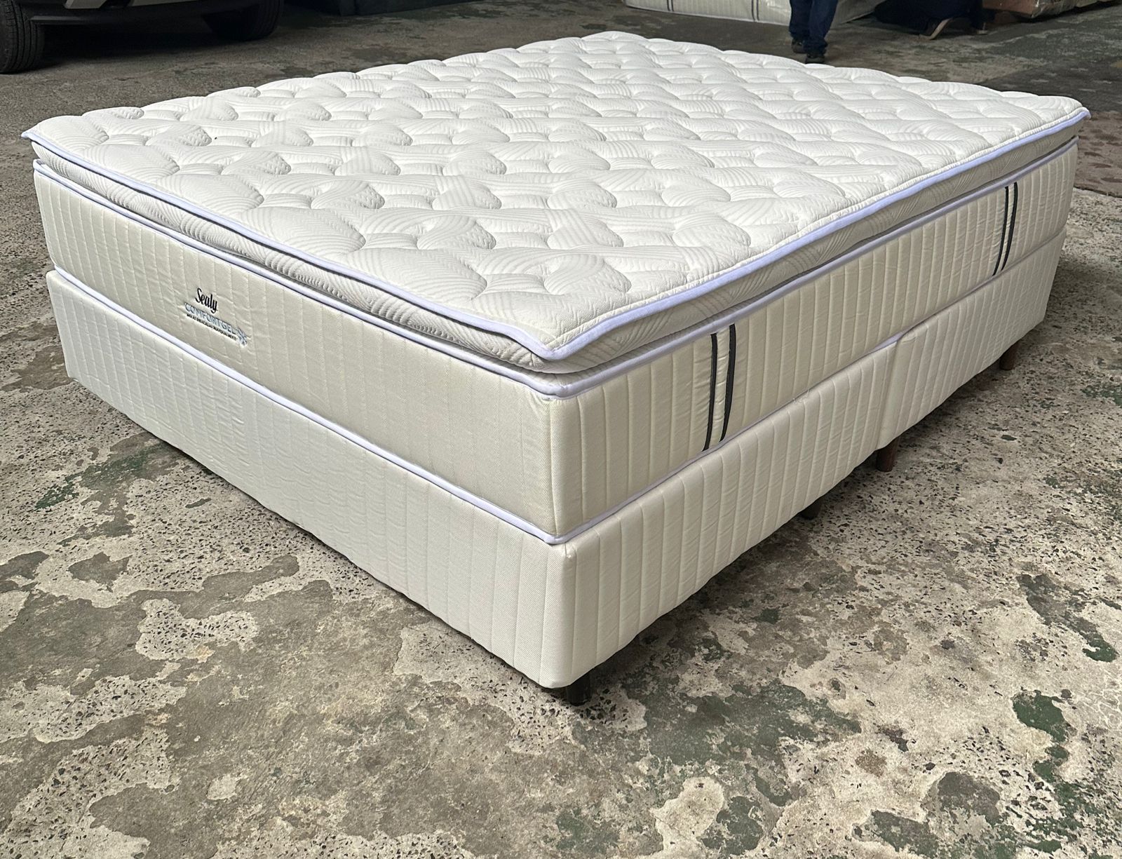 Colchão Sealy Comportgel 158x198x Molas Ensacadas Individalmente Plumatex - Imagem 3