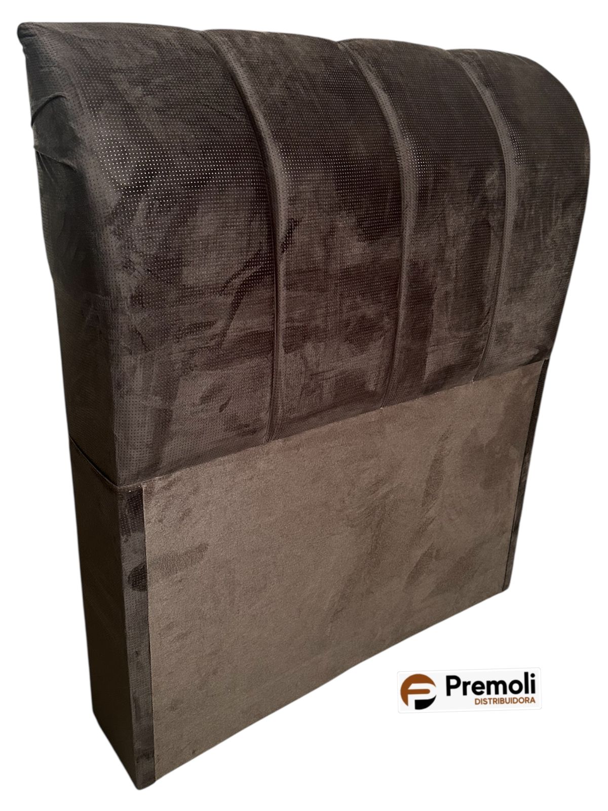 Cabeceira Esmeralda Solteirão 1.00x135x20 Cor Marrom - Imagem 2