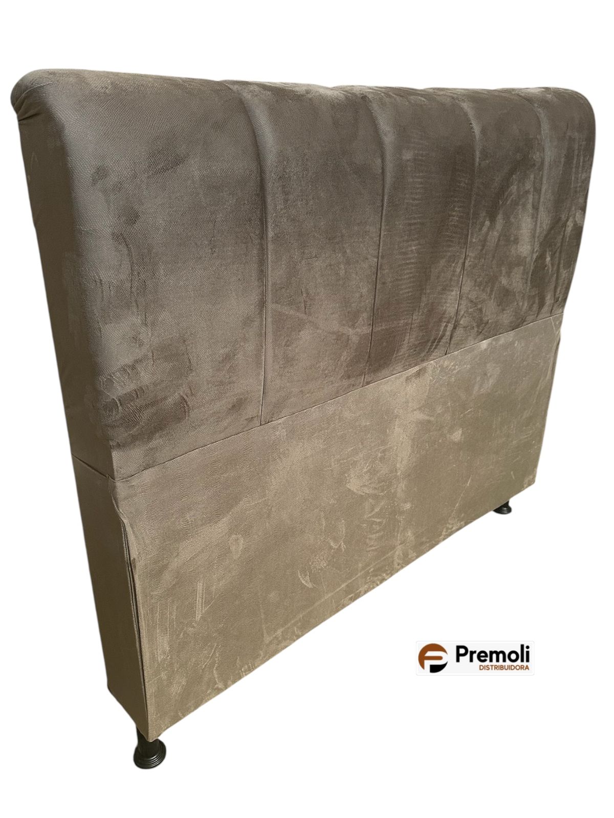 Cabeceira Esmeralda Queen 1.58x135x20 Cor Marrom Claro Pode haver variação de cor - Imagem 2