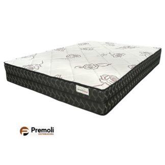 Colchão Ilhéus Casal Molas Ensacadas 138X188X25 Cor xadrez Plumatex