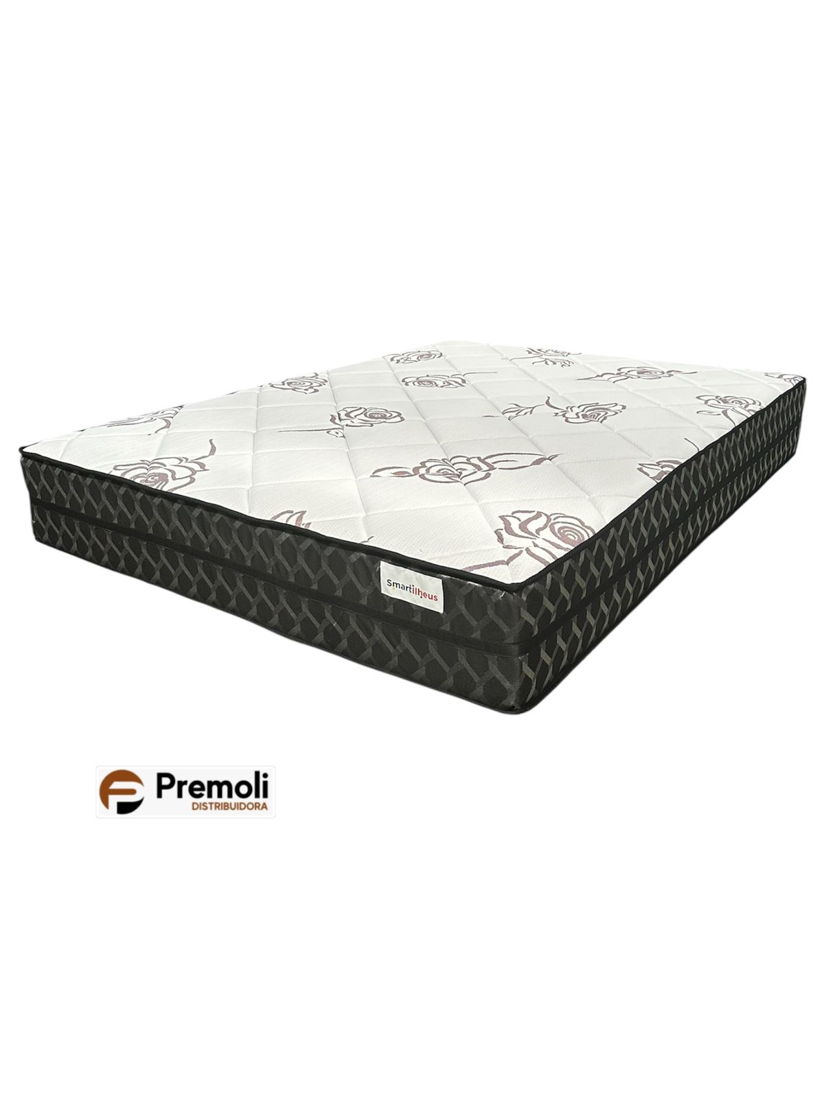 Colchão Ilhéus Casal Molas Ensacadas 138X188X25 Cor xadrez Plumatex