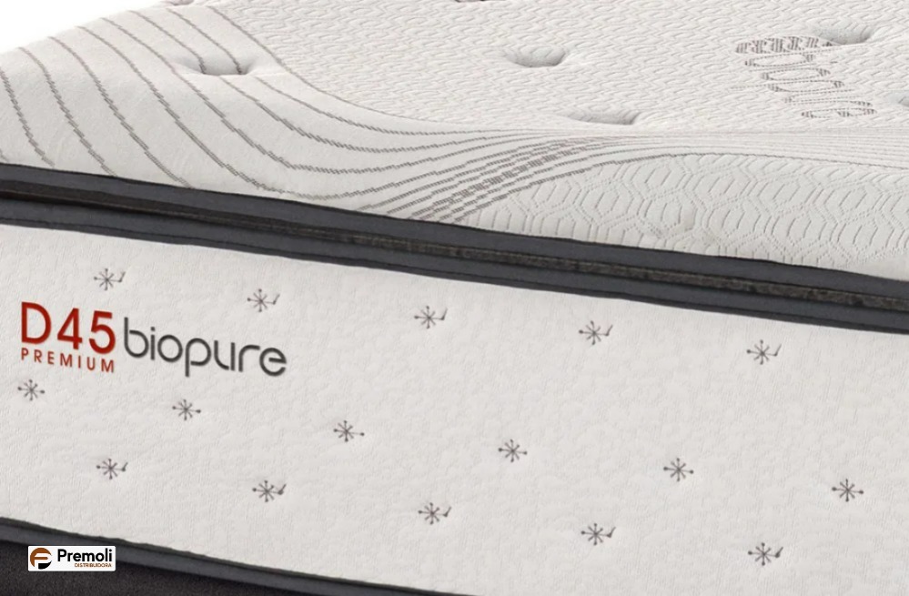 Colchão D45 Biopure Pillow Top Casal Reconflex 138x188x30 - Imagem 5
