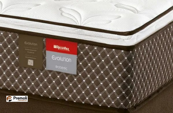 Colchão Queen Molas Ensacadas Evolution Pillow Top 158x198x32 - Imagem 3