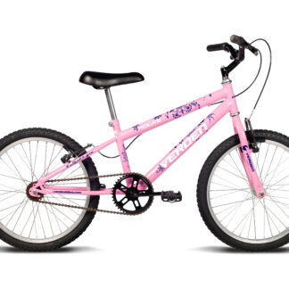 BICICLETA  VERDEN FOLKS ARO 20 COR ROSA
