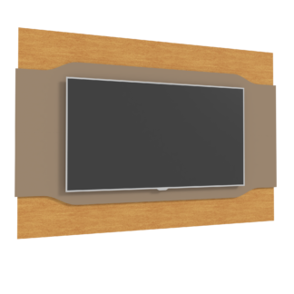 Painel Saveli 1.36 Cor Freijo/cafe   Avelan Moveis