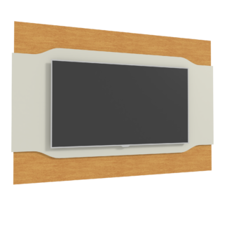 Painel Saveli 1.36  Cor Freijo /Off  Avelan Moveis