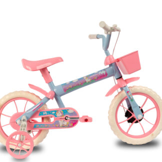 BICICLETA PATY  ARO 12 AZUL BEBE /ROSA