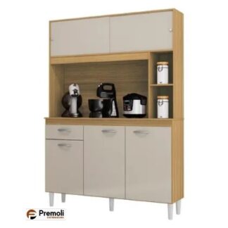 Kit Duda 120 cm Damasco Off White Poquema