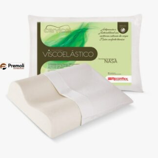 Travesseiro Visco Cervical Firme  45x65x11/14 Reconflex