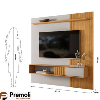 Painel cosmo 1.8 cor  Cedro /bali dj moveis