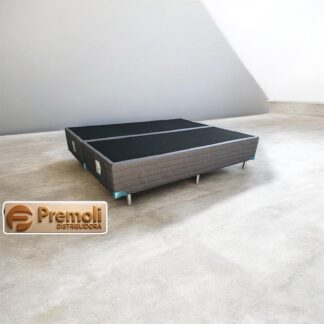 Base King Somie Protettore Cor Cinza 158/198/30 cm Reconflex