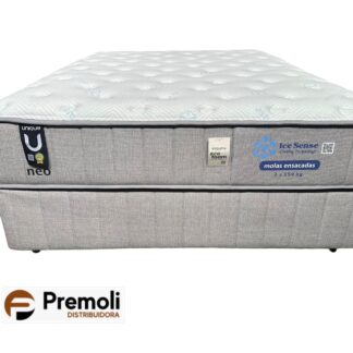 Conjunto Neo Ice Sense 138X188X Molas Ensacadas 150 kg Plumatex