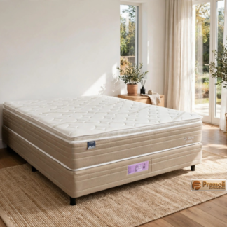 Conjunto Dr Spring 158X198X70 Molas Ensacadas 120 kg Plumatex
