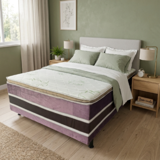 Cama Box D28 Luxo Premoli 138x188 x 60 Tecidos Com Cores Variadas.