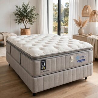 Conjunto Liz Premium 138X188X74 Molas Ensacadas D45 150 kg Plumatex Tecido Aice