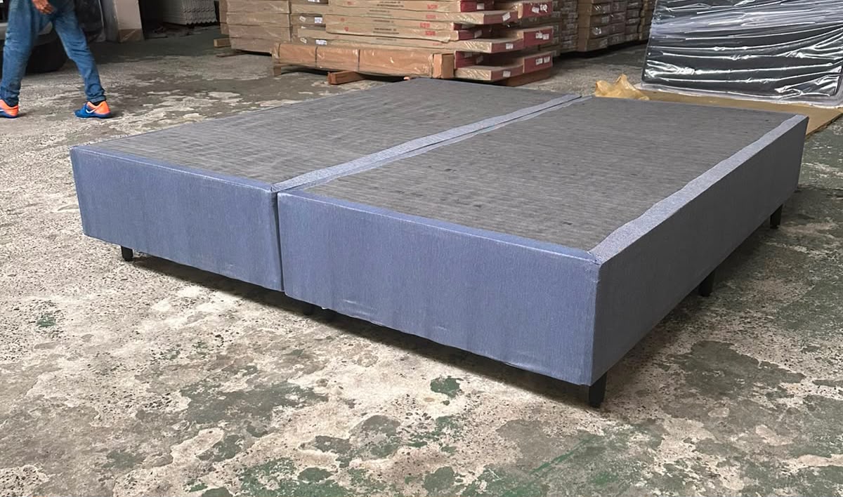 Base Duro Spring 158X198X30 Cor Azul PLUMATEX - Imagem 2