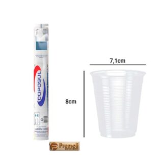 Unidade 1 Pacote C/100 Copo 180ml Plástico Descartável Ps Coposul