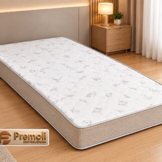 Colchão Pluma Spuma Branco – D20 88X188X12 Cm Plumatex