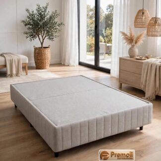 Base Liz  138x188x25cm Cor Cinza Plumatex