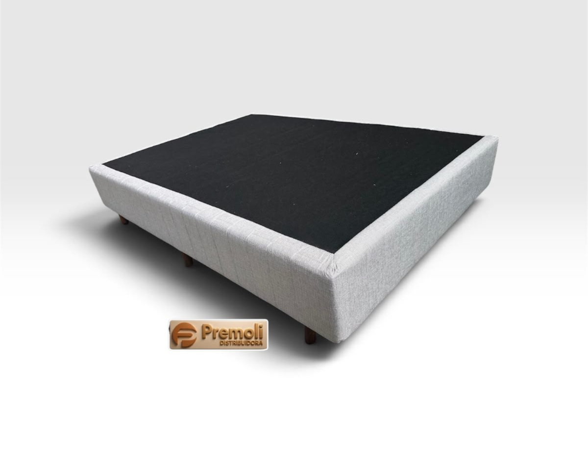 Base Liz 138x188x25cm Cor Cinza Plumatex - Imagem 2